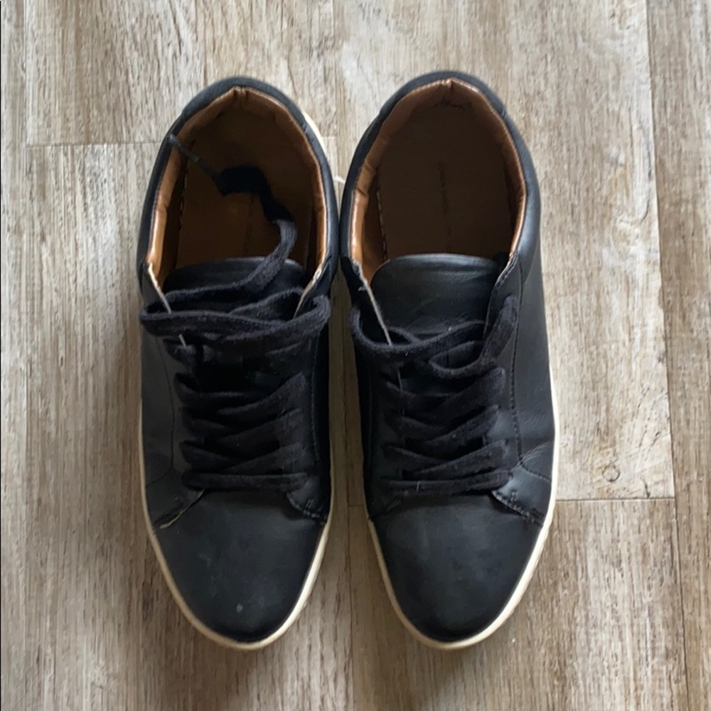 Zara leather sneakers